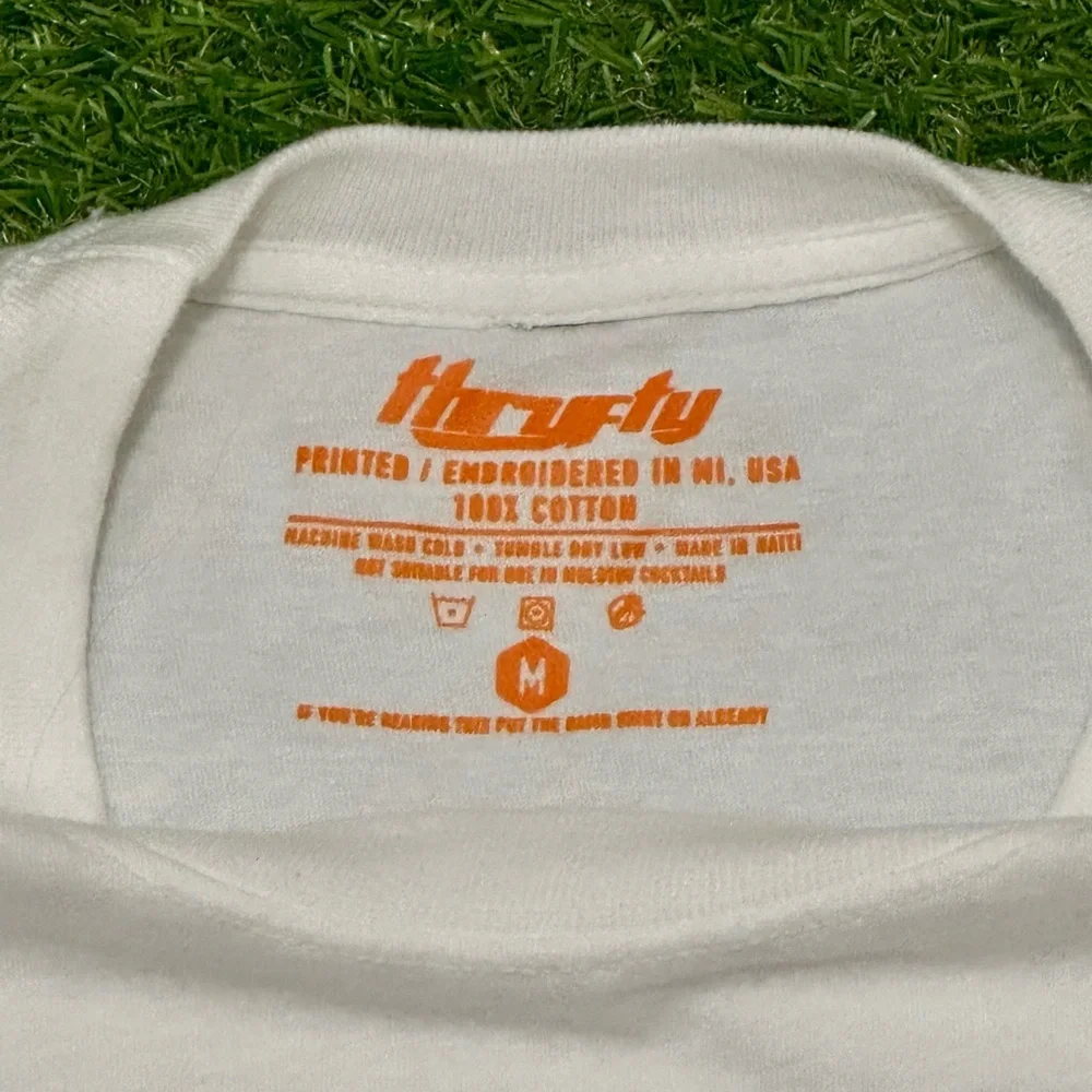 Bag Boy Worldwide Graphic Tee White Size M – Global Streetwear Rebel Vibes - Picture 5 of 5